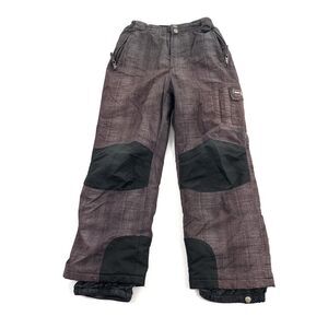 Weatherproof 32 Degrees Snow Pants Large 14/16 Youth Kids Purple Black Winter L